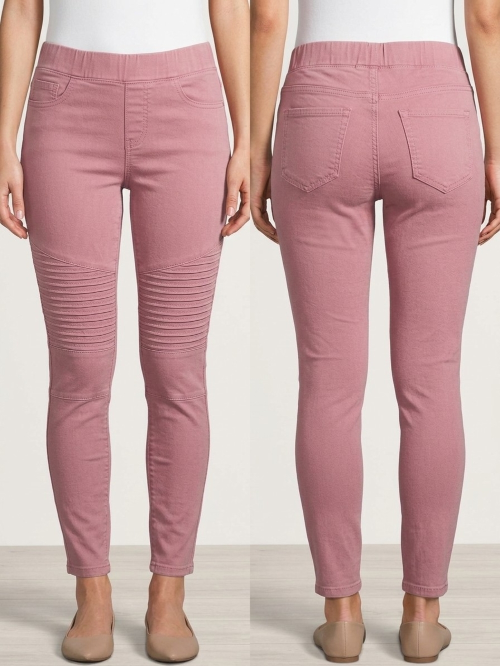 Hammer Jeans Pink Moto Skinny Jeggings Size S
